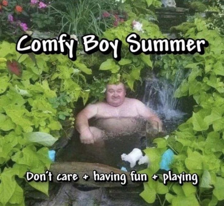 comfy boy summer